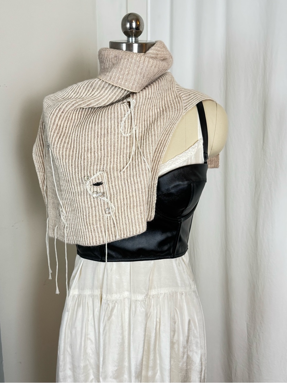 Acne Studios Distressed Collar